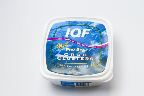 Crab Clusters Individually Quick Frozen